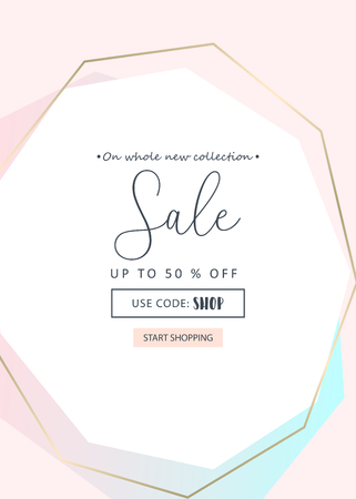 Trendy minimal chic geometric gradient background with gold abstract frames. Creative layout for advertising, banners, invitations, business cards, wedding templates, fashion header, web, social mediaのイラスト素材