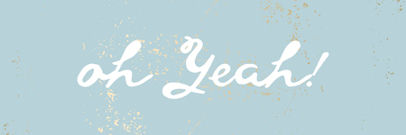 Blue pastel gold rough textured background with white calligraphic textの写真素材