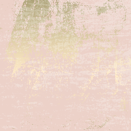 Abstract Grunge Pattina effect Pastel Gold Retro Texture. Trendy Chic Background made in Vector for your designのイラスト素材