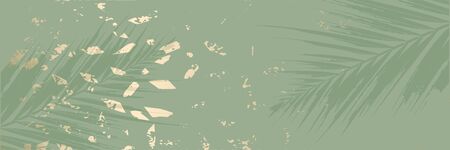 Autumn collection trendy chic gold blush background for social mediaのイラスト素材