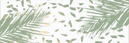 Autumn collection trendy chic gold blush background for social mediaのイラスト素材