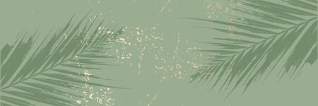 Autumn collection trendy chic gold blush background for social mediaのイラスト素材
