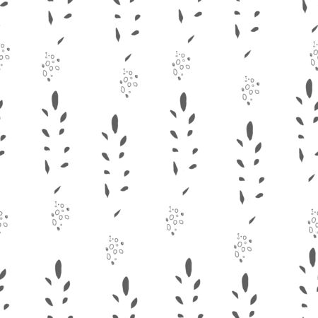 seamless pattern in trendy Scandinavian styleのイラスト素材