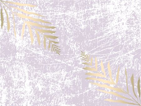 Elegant social media trendy feminine dusty lavender floral elements and templatesのイラスト素材