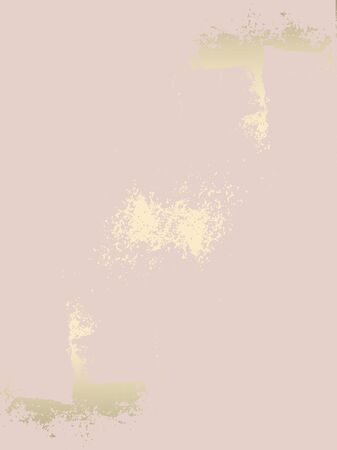 Abstract Marble Trendy Texture in Pastel and Gold colors . Trendy Chic Backgroundのイラスト素材