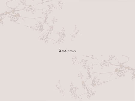 seasonal clearance floral banner template autumnのイラスト素材