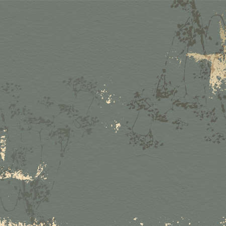 Floral rustic background with hand drawn doodle flowers and botanical elementsの写真素材