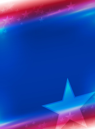 Vector abstract American Holidays background. Vector illustration. American background.のイラスト素材