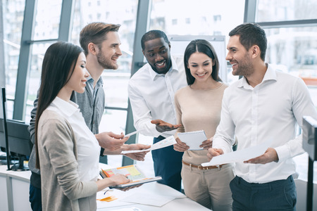 Group of people business meeting team work conceptの写真素材
