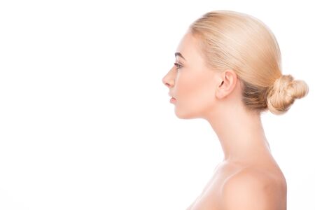 Young woman beauty and spa skin care