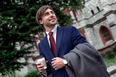 I should be there in time.の写真素材