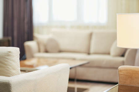 Bright and spacious apartment in the hotelの写真素材