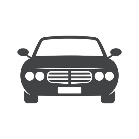 car silhouette isolated icon design, vector illustration eps10 graphic.のイラスト素材