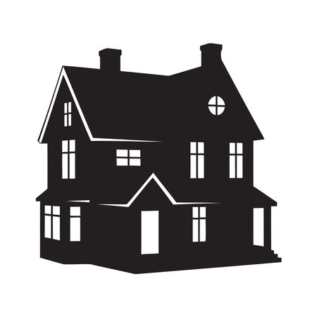 House icon vector isolated on white background for your web and mobile app designのイラスト素材