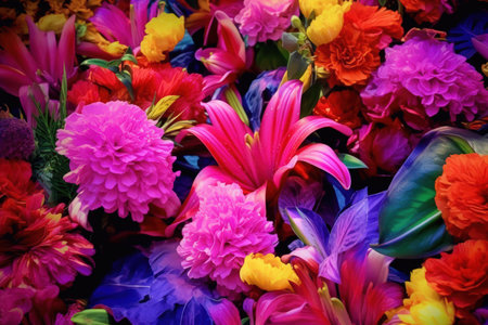 Bold Florals - Generative AIの素材