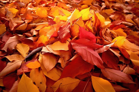 Autumn Leaves - Generative AIの素材