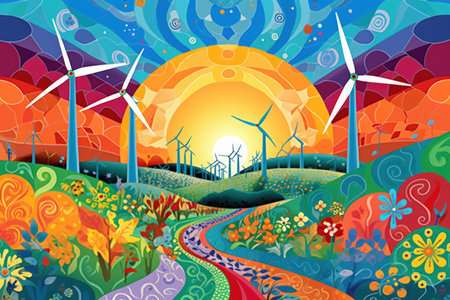 Advocacy for Renewable Energy Policies - Generative AIの素材