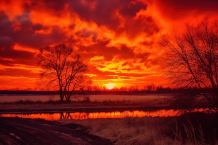 Bold Sunset - Generative AIの素材