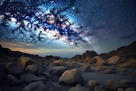 A Glimpse of the Cosmos - Generative AIの素材