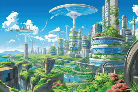 Advancements in Clean Air Technologies - Generative AIの素材