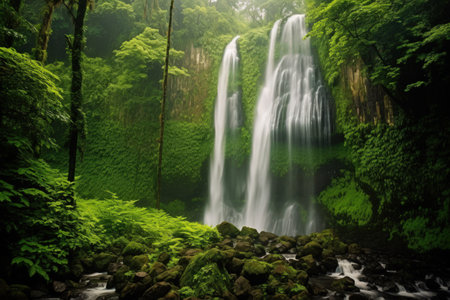Awe-Inspiring Waterfall - Generative AIの素材