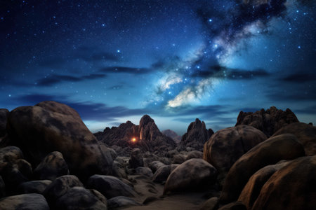 A Glimpse of the Cosmos - Generative AIの素材