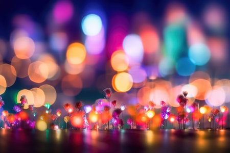 Colorful Bokeh - Generative AIの素材