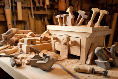 Carpentry Tools - Generative AIの素材