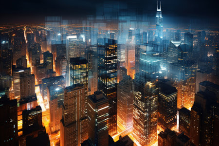 City of Lights - Generative AIの素材