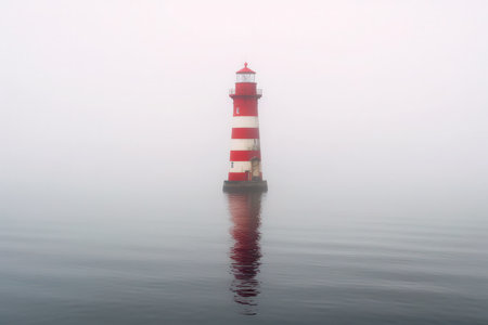 The Lonely Lighthouse - Generative AIの素材