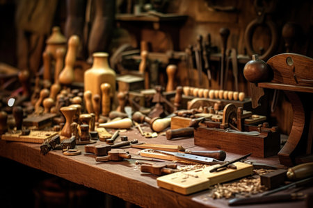 Woodworking Tools - Generative AIの素材