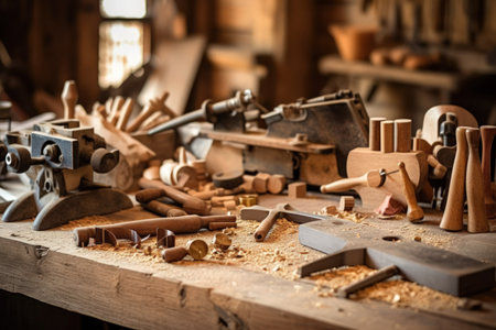 Woodworking Tools - Generative AIの素材