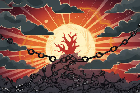 Mental Health Stigma Illustration - Generative AIの素材