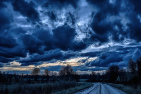 Moody Sky - Generative AIの素材