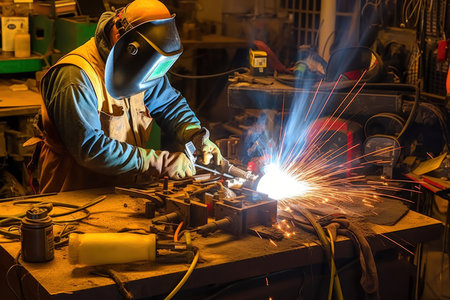 Welding Station - Generative AIの素材