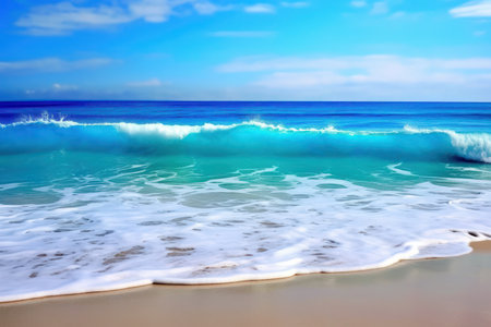 Ocean Blues - Generative AIの素材