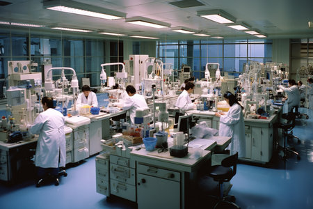Medical Research Lab - Generative AIの素材