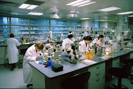 Medical Research Laboratory - Generative AIの素材