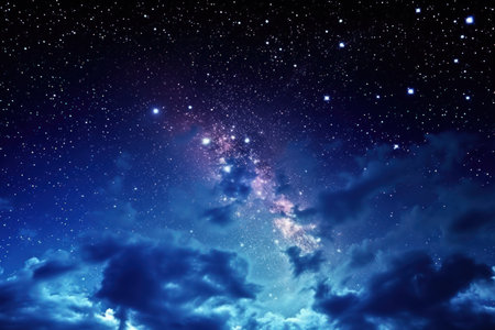 The Night Sky - Generative AIの素材
