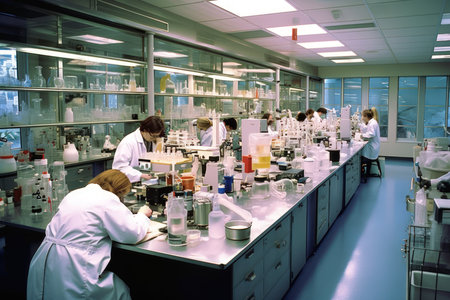 Medical Research Laboratory - Generative AIの素材