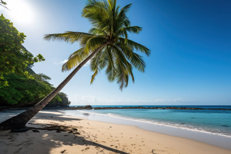 Serene Beach - Generative AIの素材