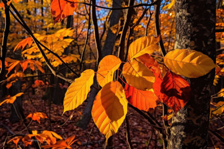 Vibrant Leaves - Generative AIの素材