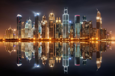 Reflections of the City - Generative AIの素材