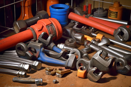 Plumbing Tools - Generative AIの素材