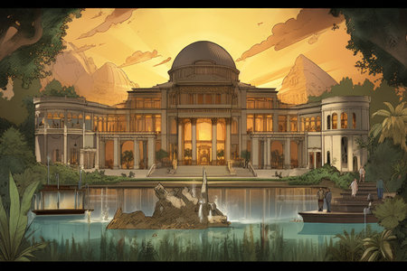 Preservation of Historical Landmarks and Sites - Generative AIの素材