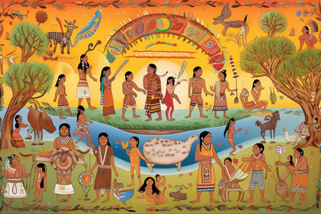 Preservation of Indigenous Cultures - Generative AIの素材