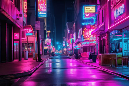 Neon Lights - Generative AIの素材