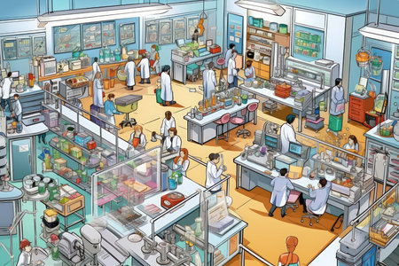 Medical Research Lab - Generative AIの素材