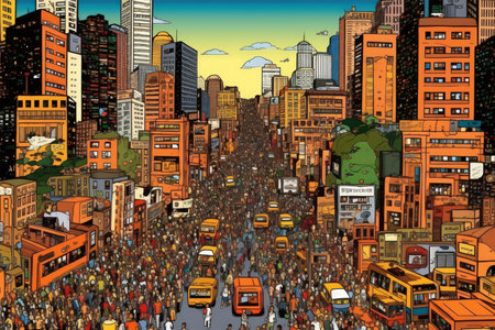 Overpopulation - Generative AIの素材