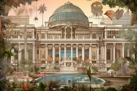 Preservation of Historical Landmarks and Sites - Generative AIの素材